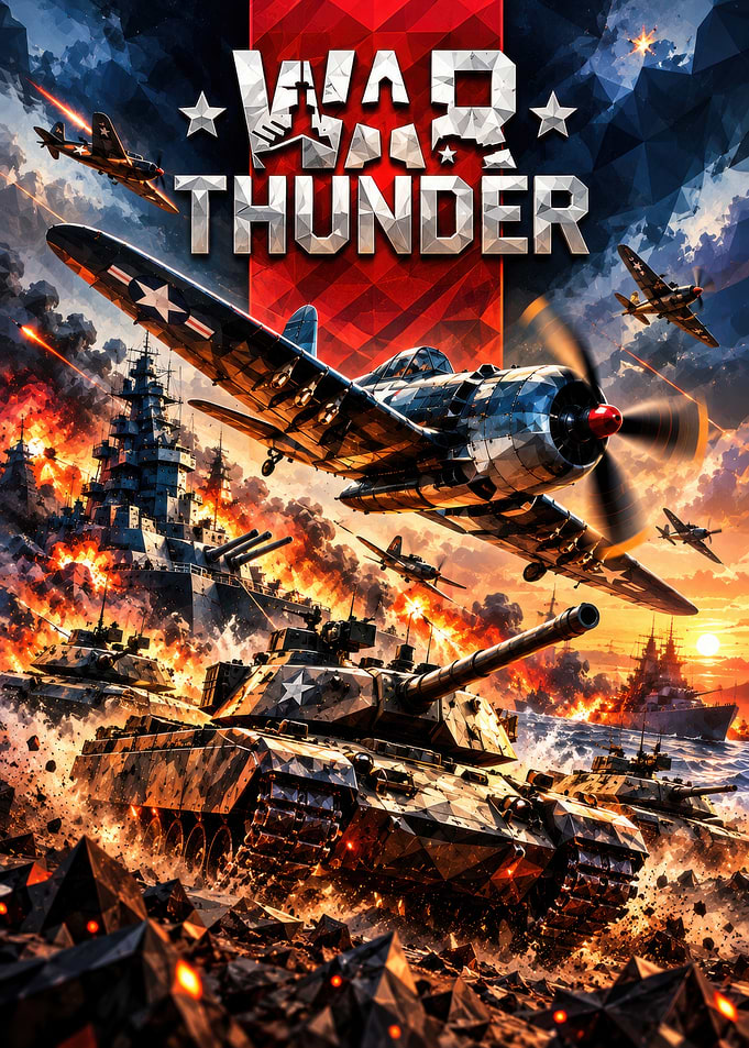War Thunder Game Poster
