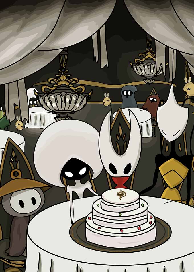 Hollow Knight Wedding Banquet Scene
