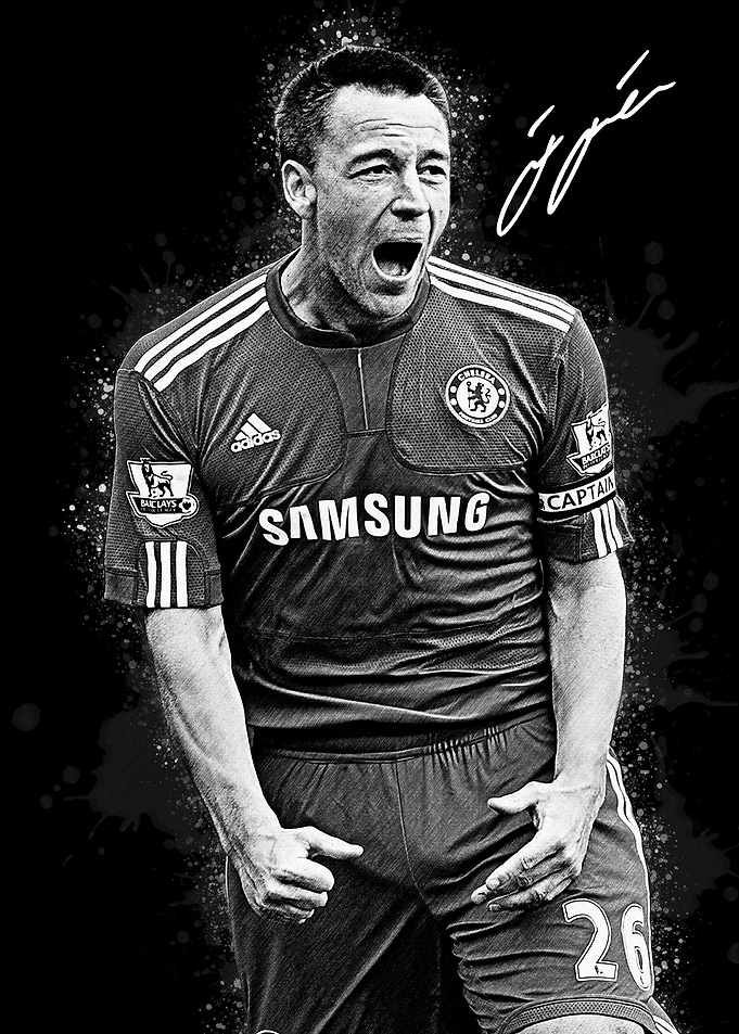 John Terry Football Poster