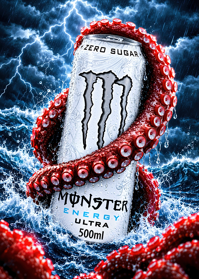 Monster Energy Ultra Kraken Storm