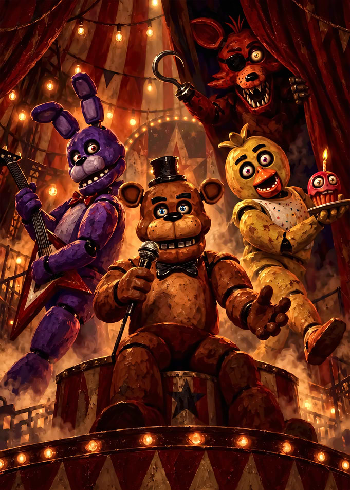 Five Nights at Freddy's Circus Performance