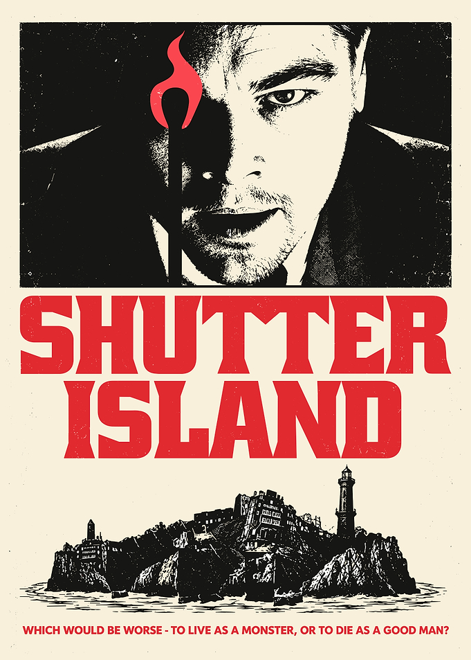 Shutter Island Minimalist Movie Poster