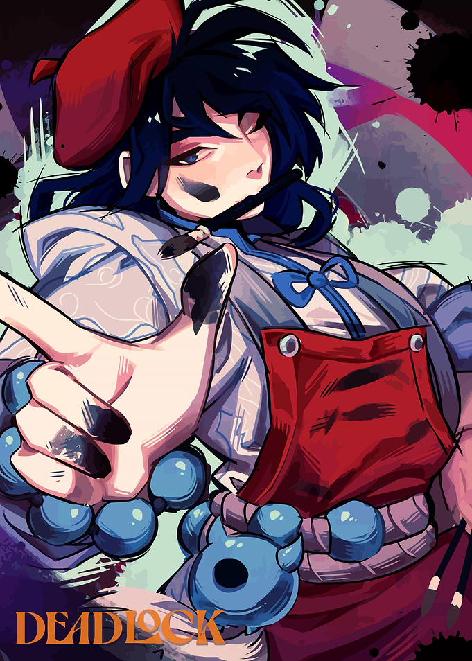 Deadlock Violet Fan Art Illustration