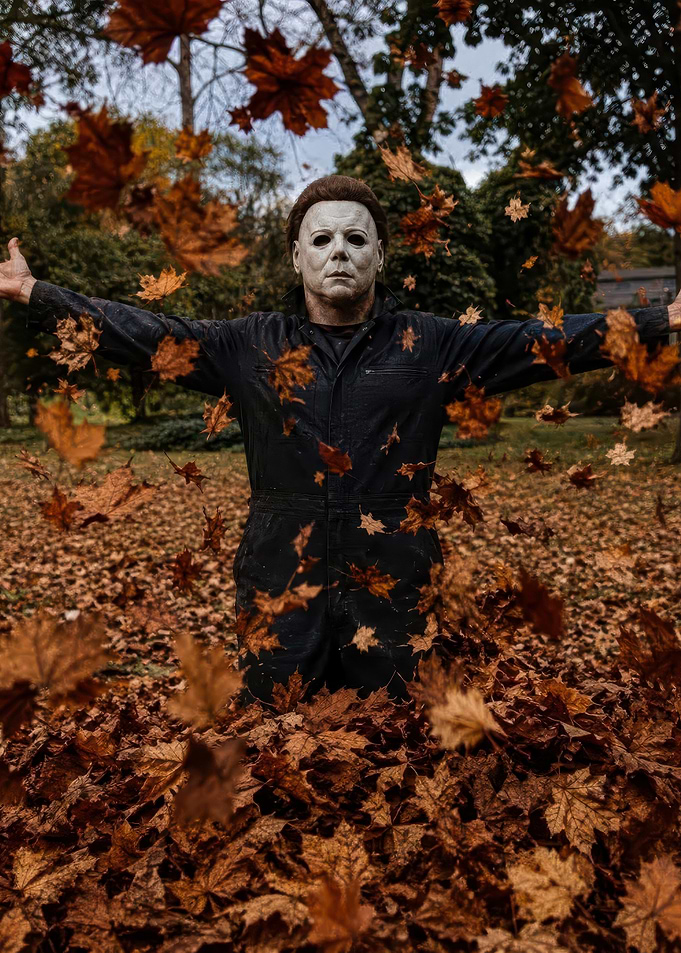 Michael Myers in Autumn Leaves