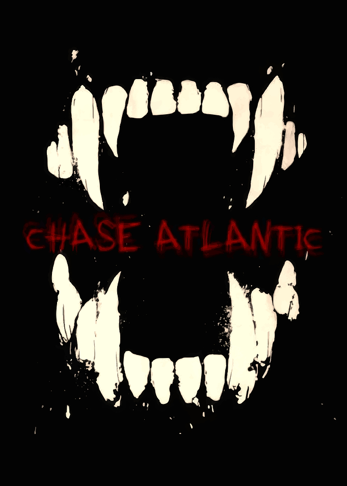 Chase Atlantic Fanged Logo Graphic