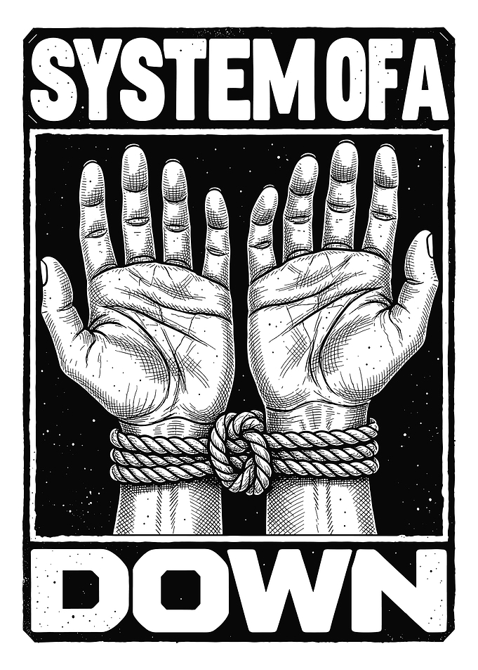 System of a Down Hands Graphic