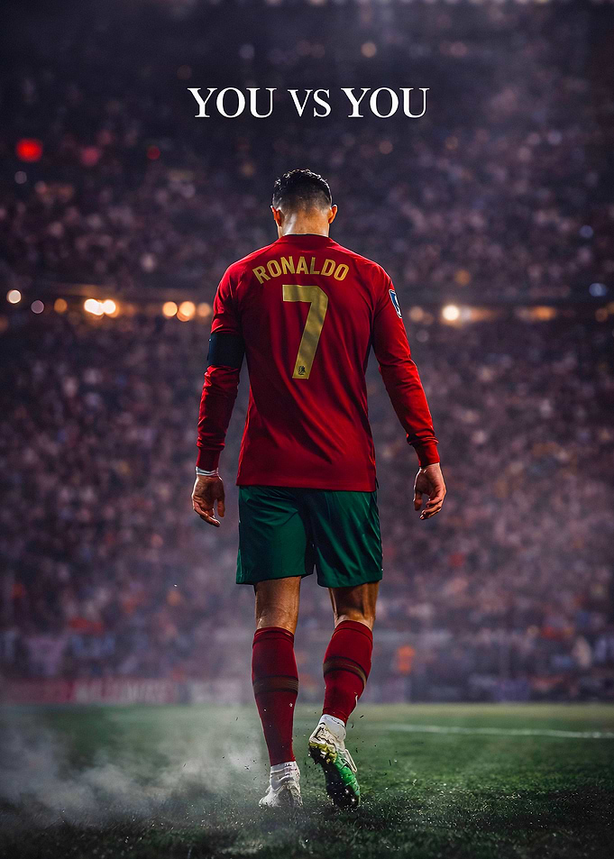 Cristiano Ronaldo You Vs You Poster