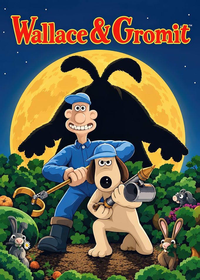 Wallace and Gromit Curse of Were-Rabbit