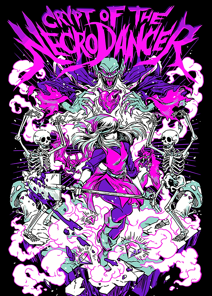 Crypt of the NecroDancer Game Art