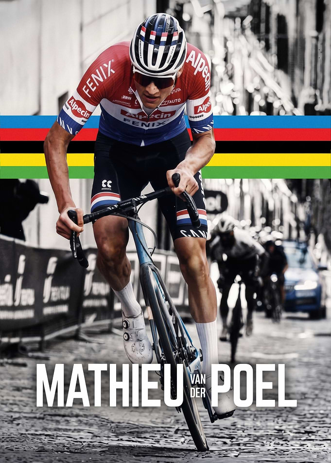 Mathieu van der Poel Cycling Poster