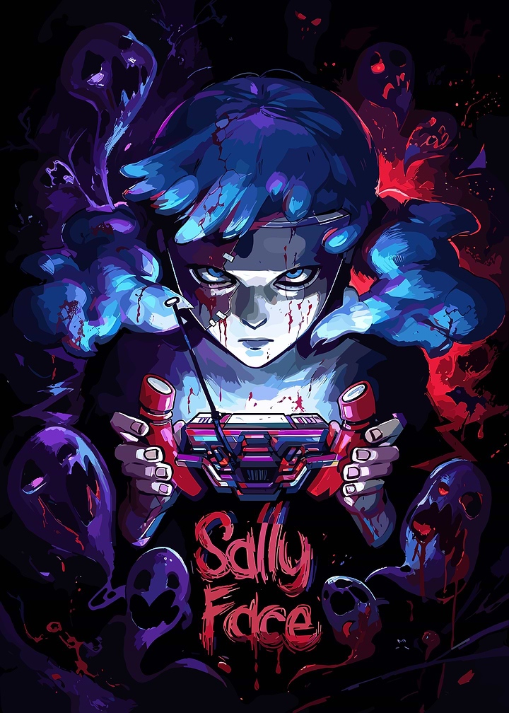Sally Face Horror Game Fan Art