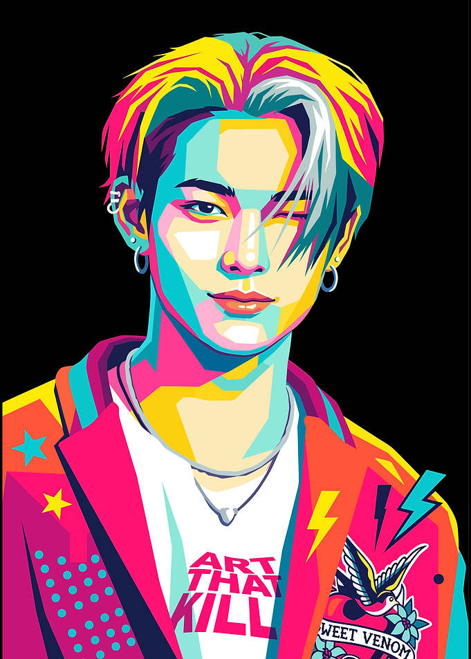 NI-KI Pop Art Portrait