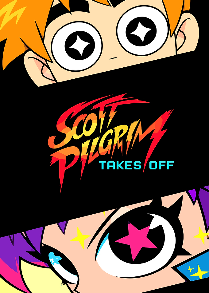 Scott Pilgrim Takes Off Poster