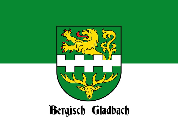 Flag of Bergisch Gladbach