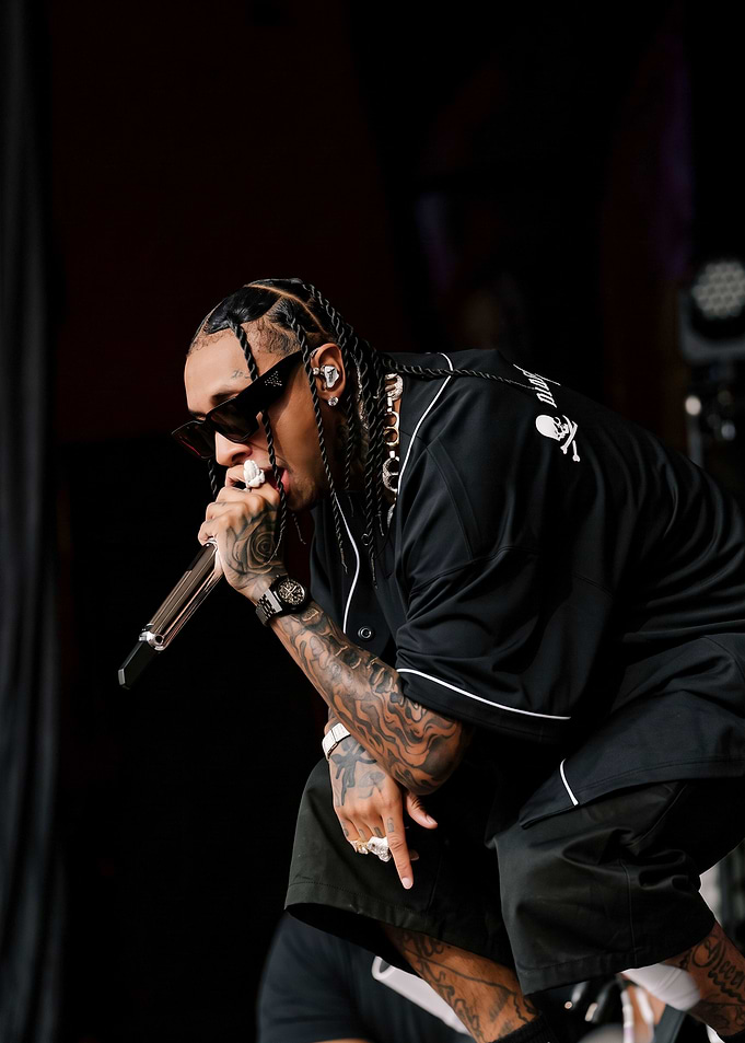Tyga Performing Live on Stage