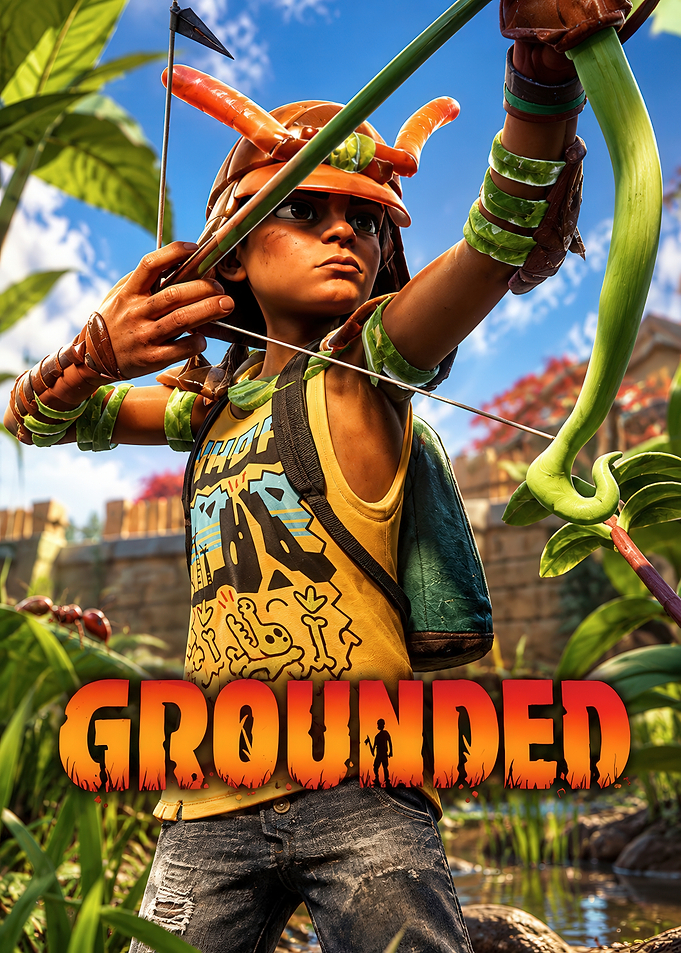 Grounded Video Game Key Art