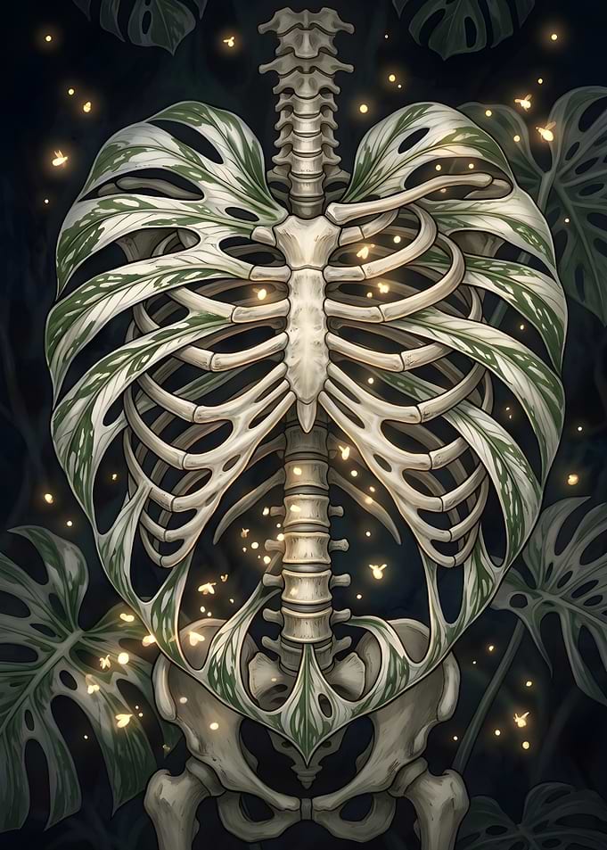Alocasia Devil Monster Skeleton Haunted Rare Tropical Plant Photography