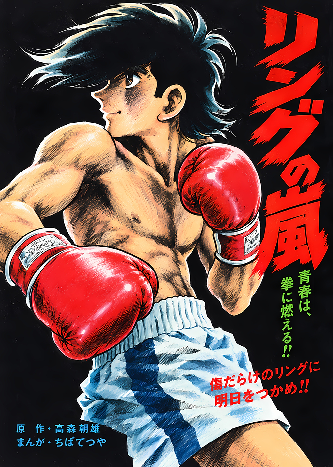 Ashita no Joe Boxing Poster