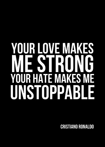 Your love makes me strong