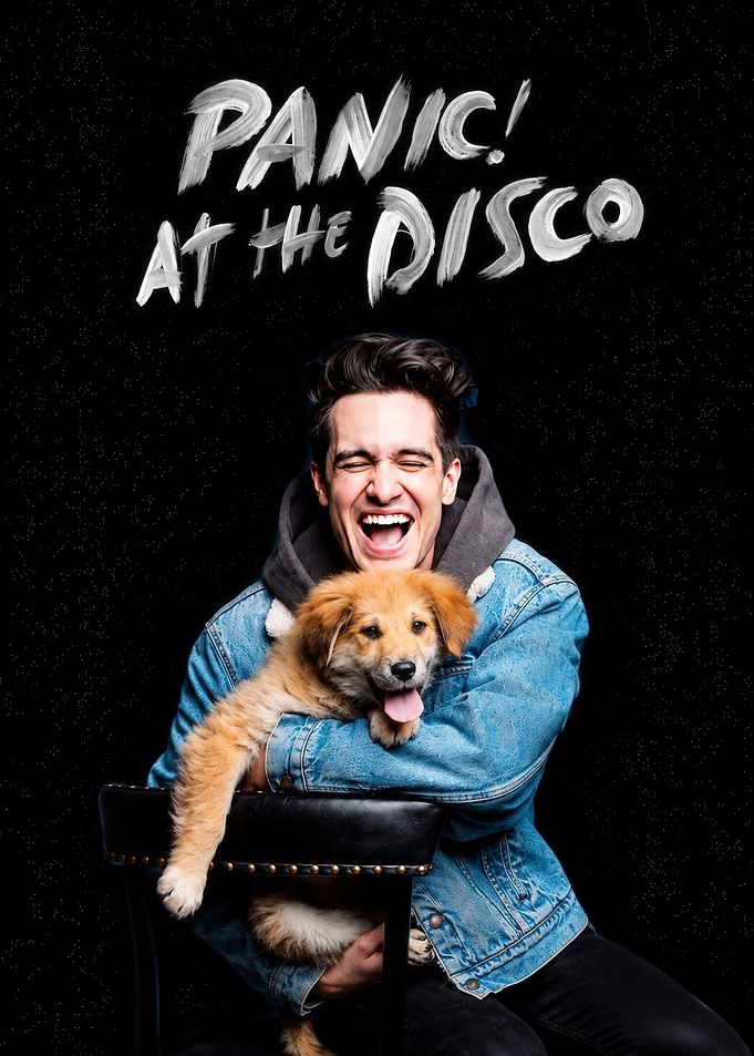 Brendon Urie with Puppy Poster