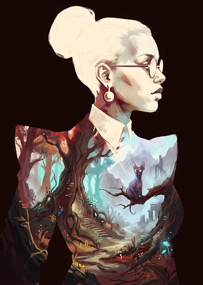 Calico – Deadlock Fan Art | Fantasy Animal Character