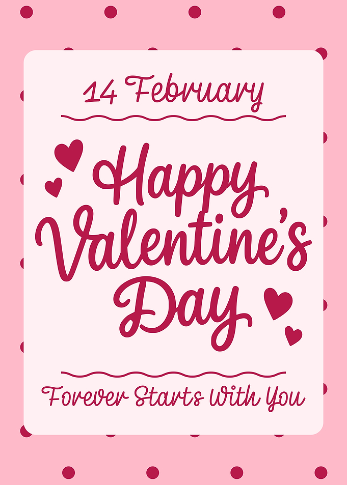 Happy Valentine's Day Greeting Card