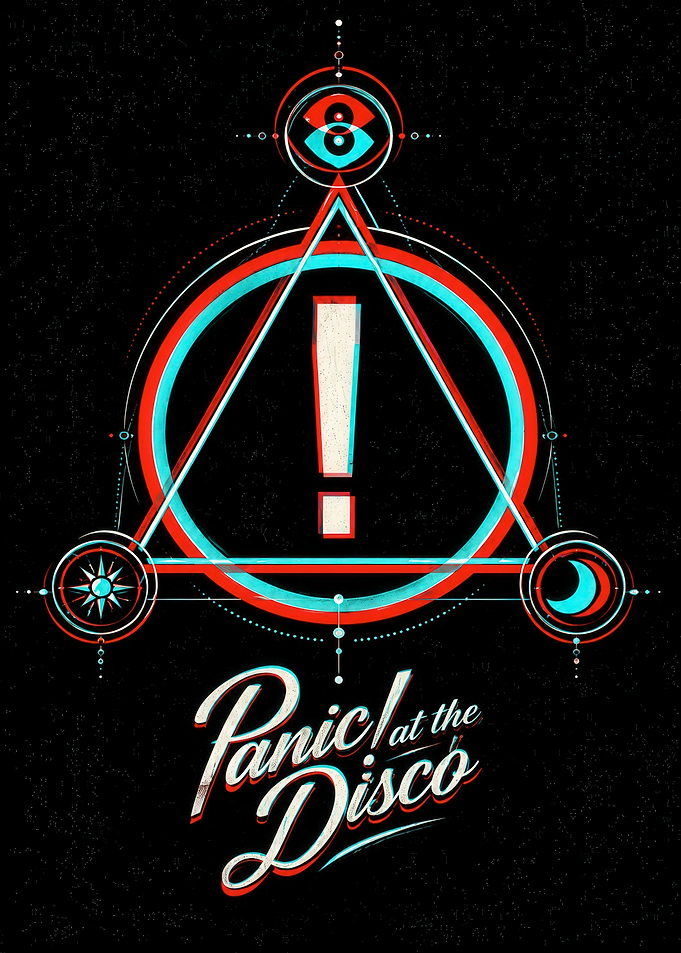 Panic! At The Disco Logo Poster