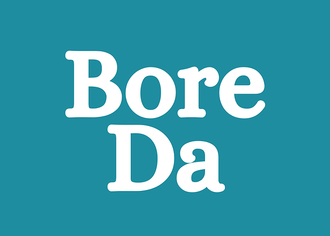 Bore Da Welsh Greeting Text Art