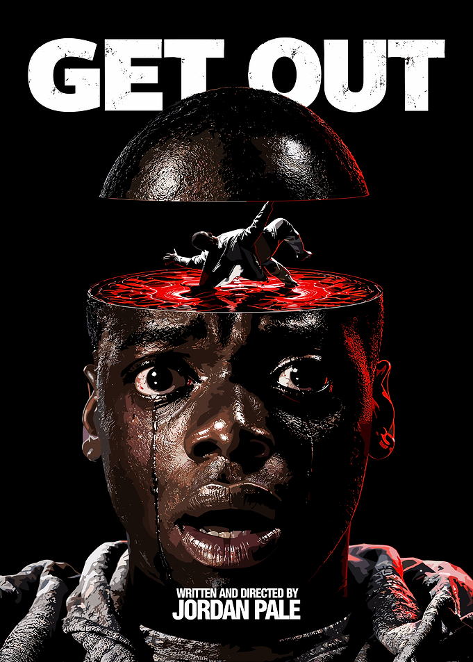 Get Out Movie Poster Art