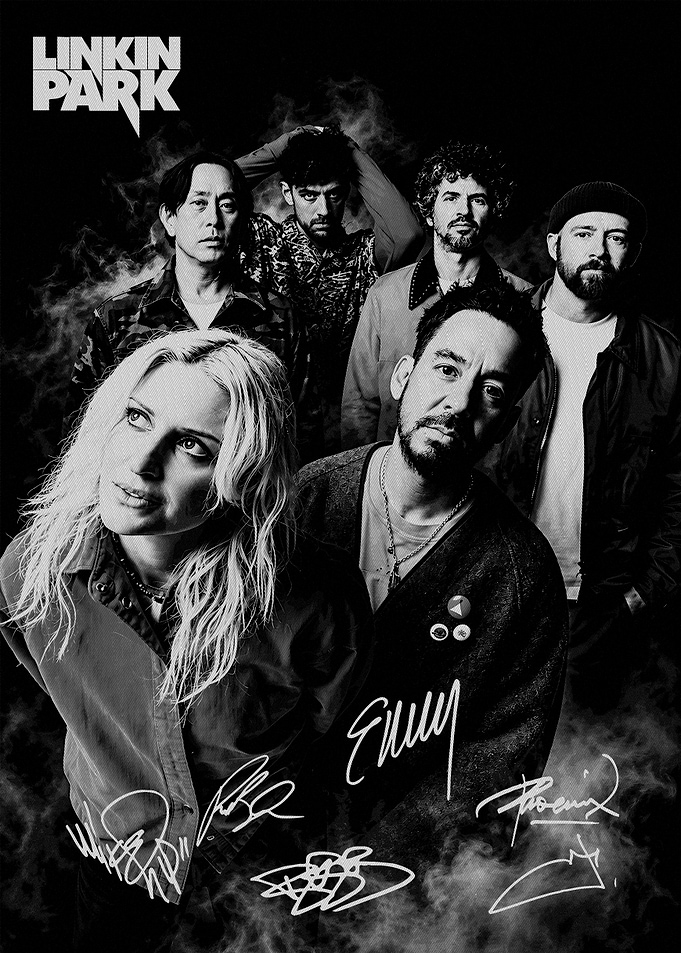 Linkin Park Band Portrait Poster