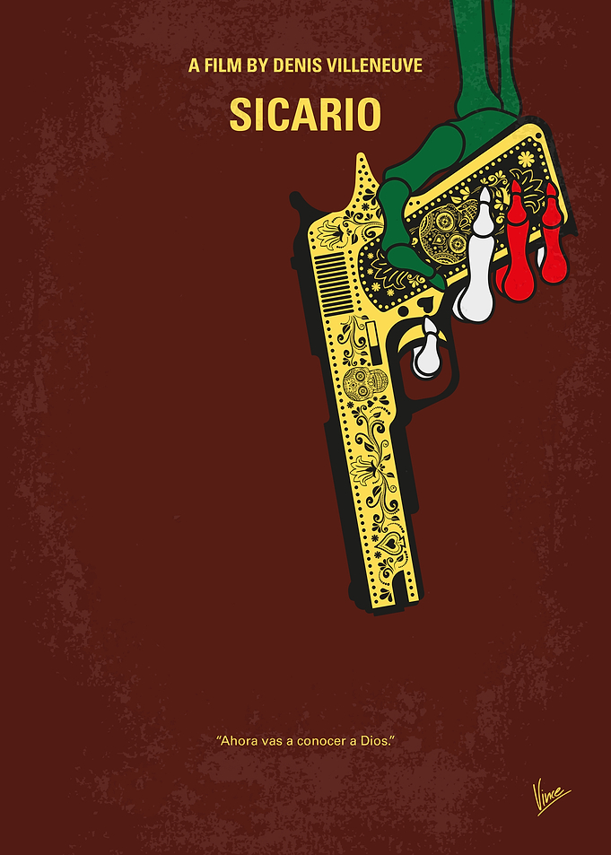 Sicario Minimalist Movie Poster