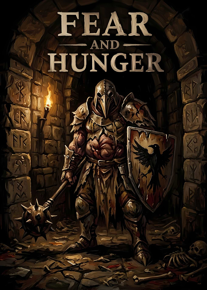 Fear and Hunger Knight Poster