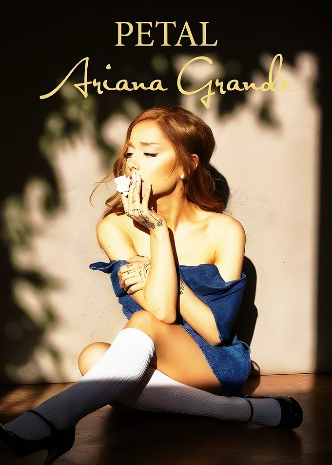 Ariana Grande Petal Poster art