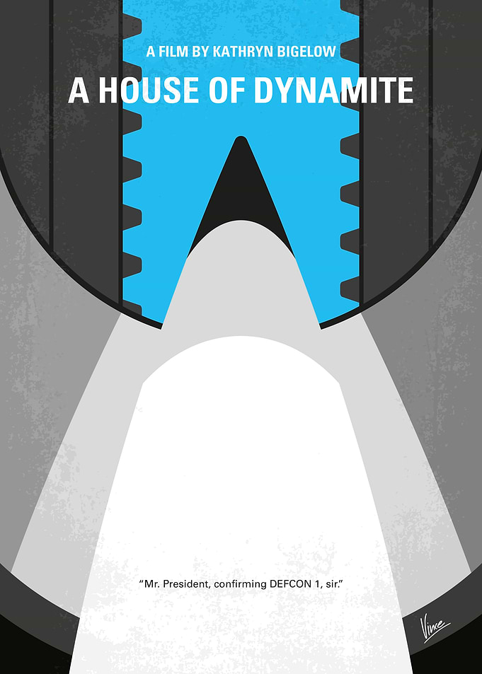 Minimalist A House of Dynamite Poster