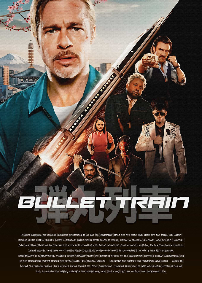 Bullet Train Movie Poster