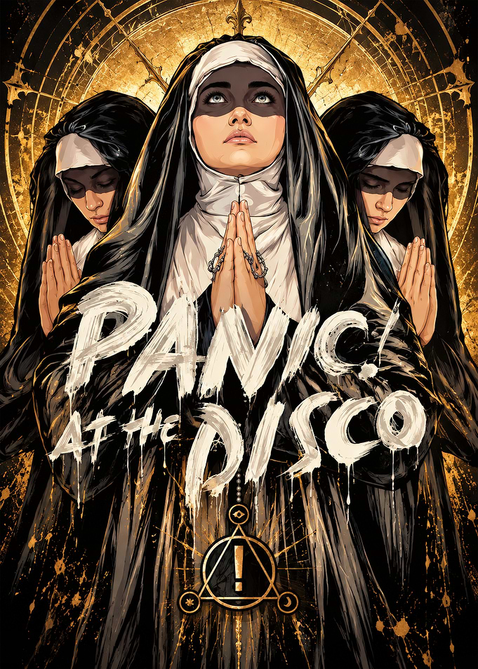 Panic! At The Disco Nun Poster