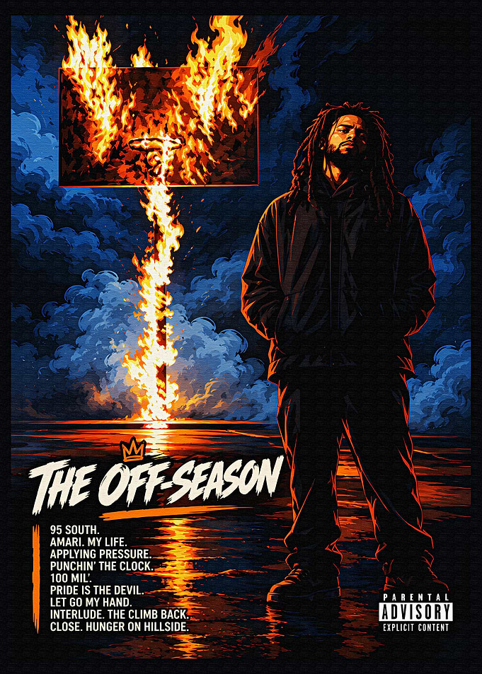 J. Cole The Off-Season Album Poster