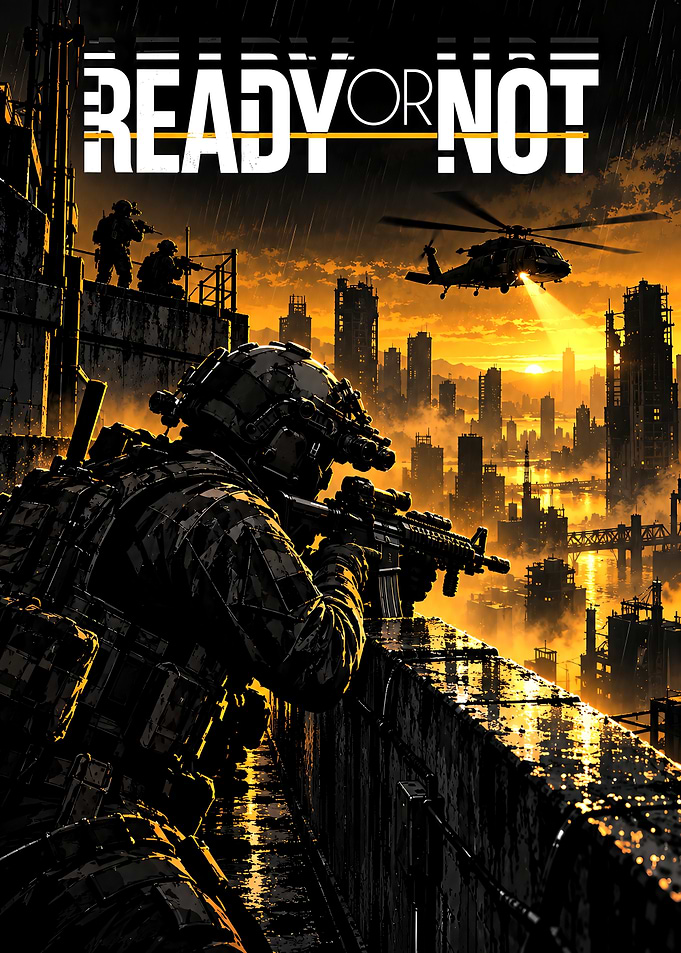 Ready or Not Tactical Game Poster