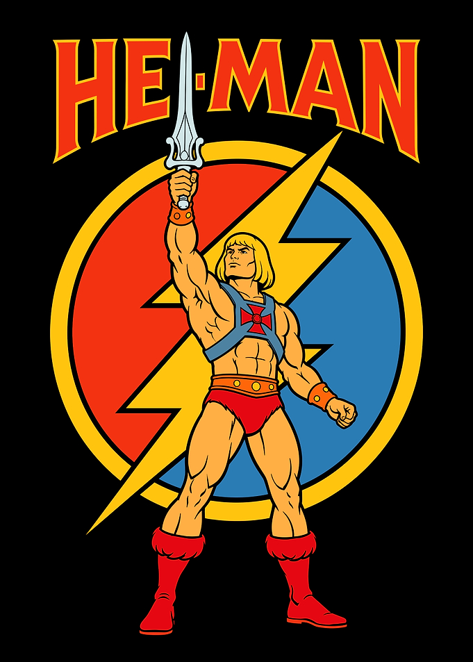 He-Man Power Sword Illustration