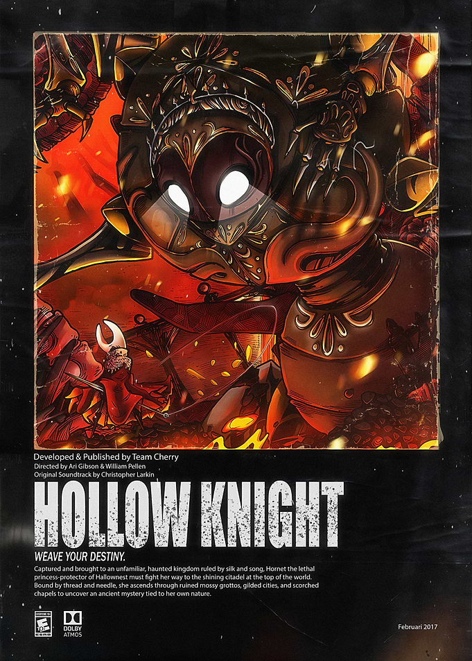 Hollow Knight Silksong Fan Poster