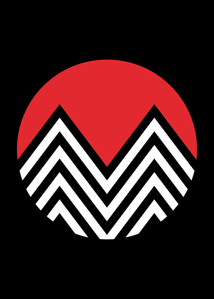 Black Lodge Symbol Poster