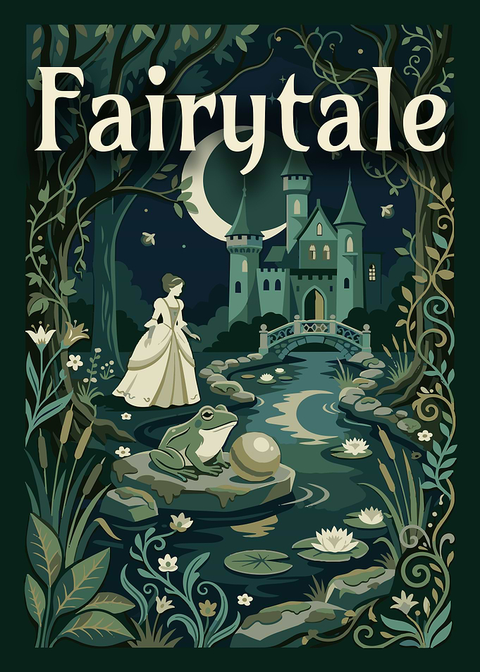 Fairytale Frog Prince Illustration