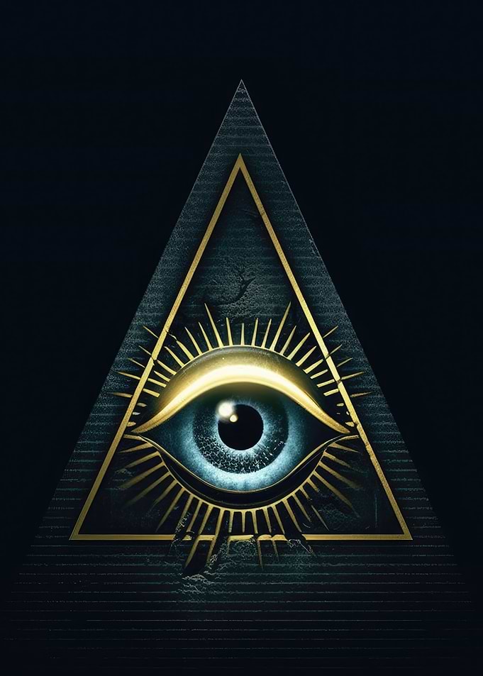 Eye of Providence Pyramid Symbol