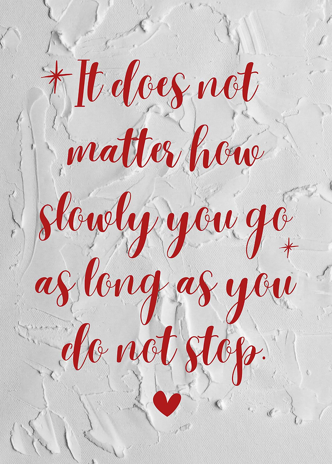 Motivational Script Quote On Plaster Texture
