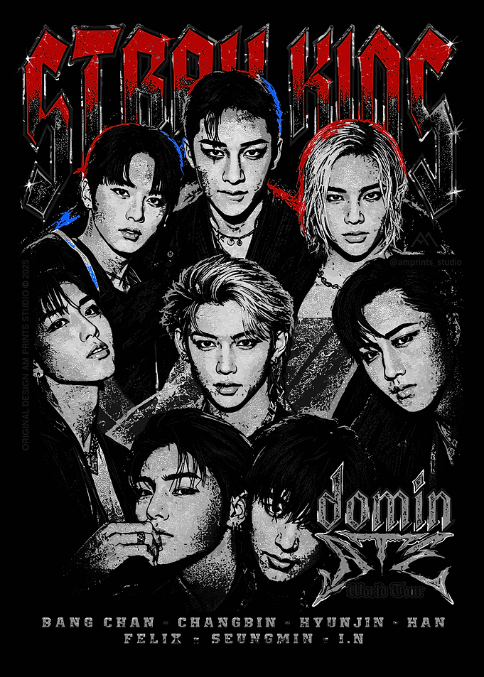 Stray Kids DominATE World Tour Graphic