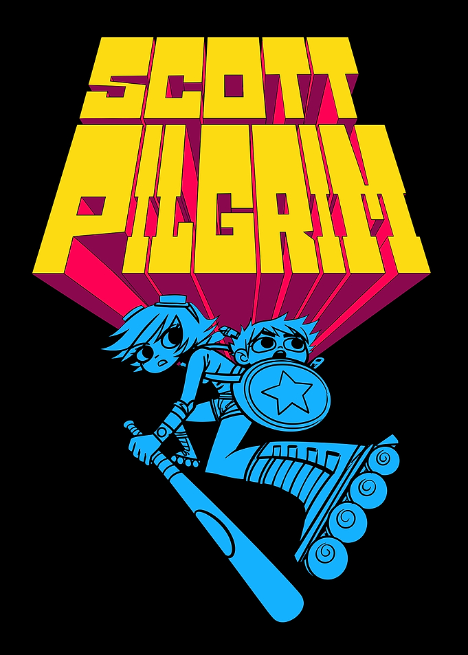Scott Pilgrim and Ramona Flowers Graphic