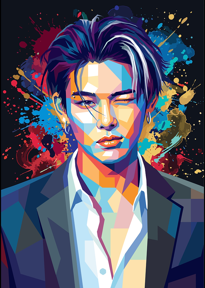 NI-KI Pop Art Portrait