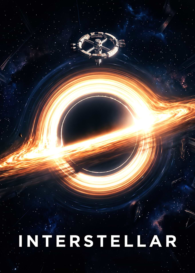 Interstellar Black Hole Movie Poster