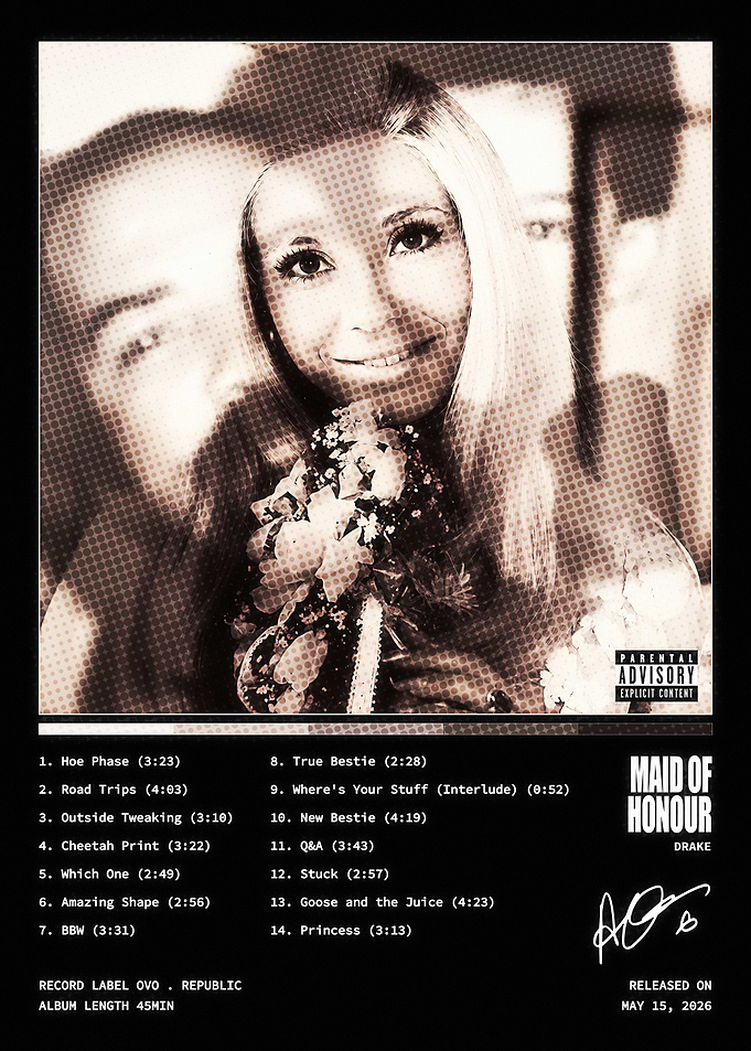 Maid of Honour Drake Album Cover