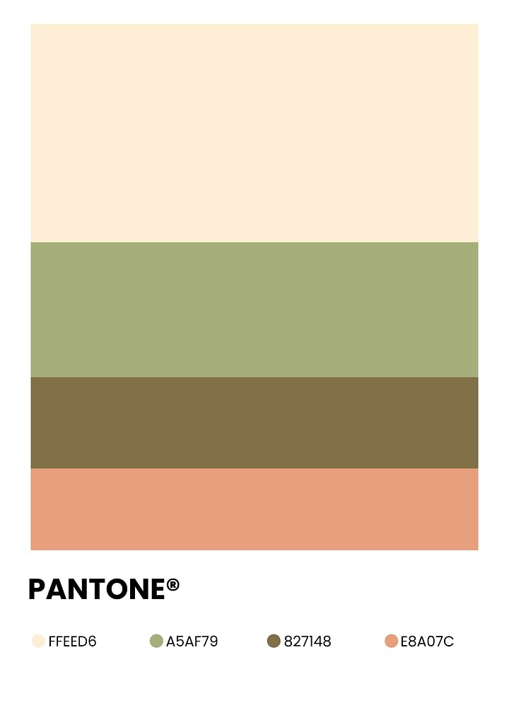 Pantone Color Palette Earthy Tones